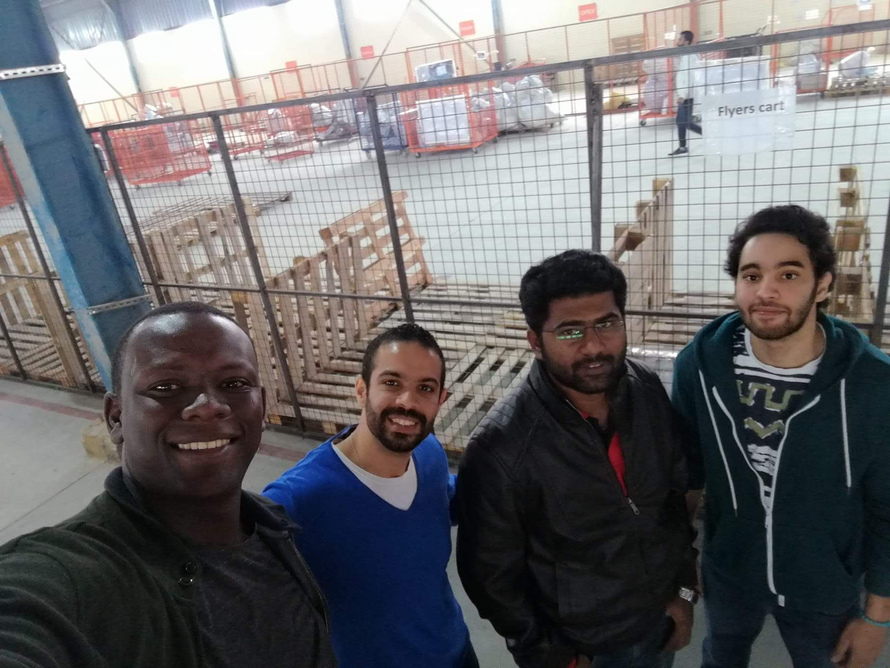 Jumia 2017 — Warehouse operations with the team